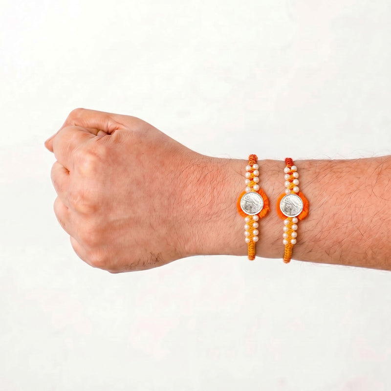 Queen Duo Rakhi Gift Set