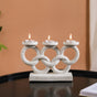 Olympic Rings Sculpture Candle Stand