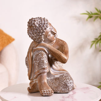 Resting Buddha Showpiece For Room Decor