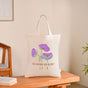 Reusable Printed Canvas Tote Bag For Women Set Of 2