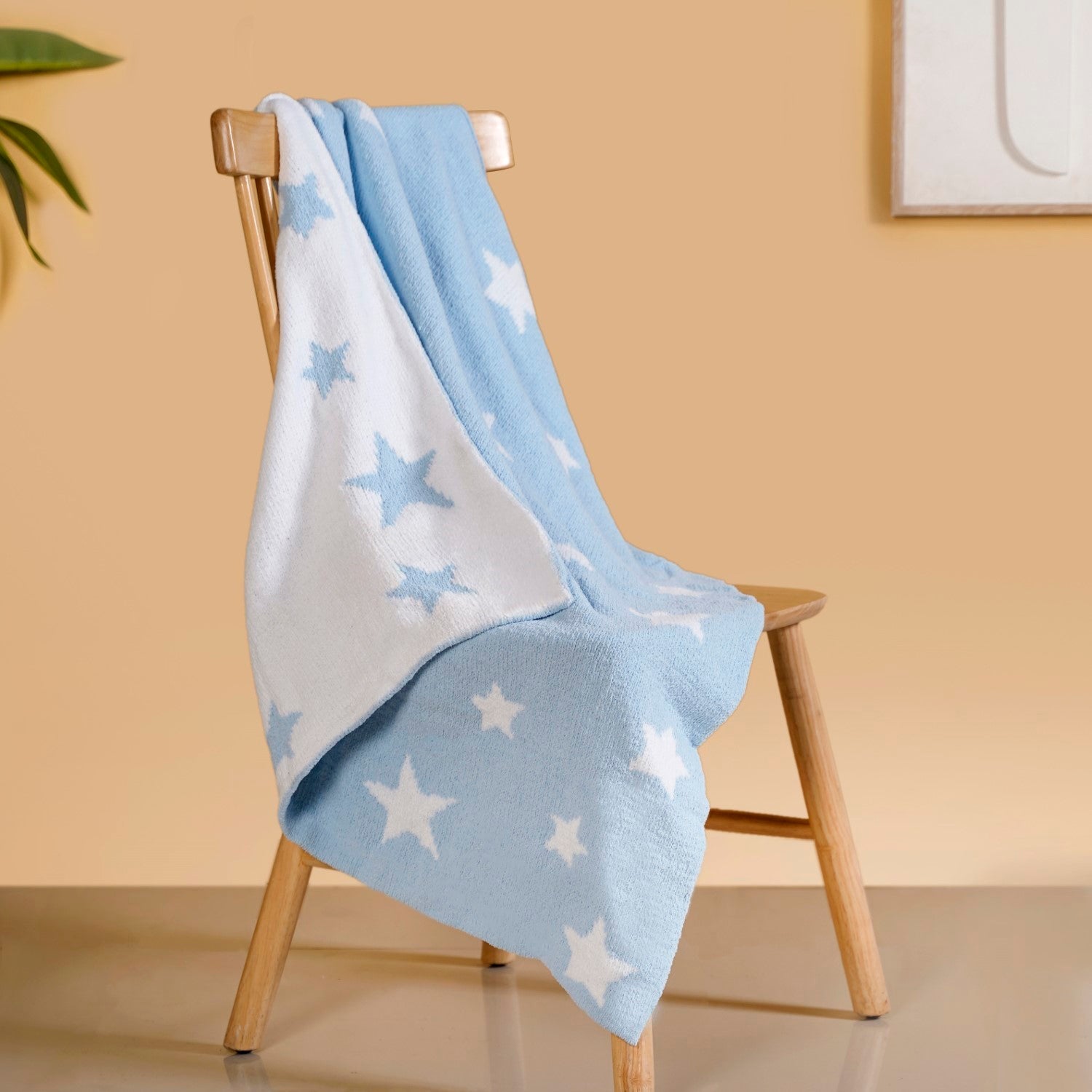 Reversible Starry Sky Throw 100x75cm
