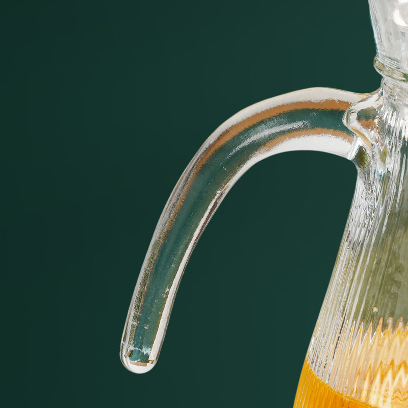 Ribbed Jar With Tumbler Set Of 5