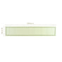Ripple Edge 6 Seater Table Runner Green 183x36cm