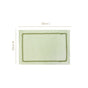 Ripple Edge Set Of 6 Green Cotton Napkins