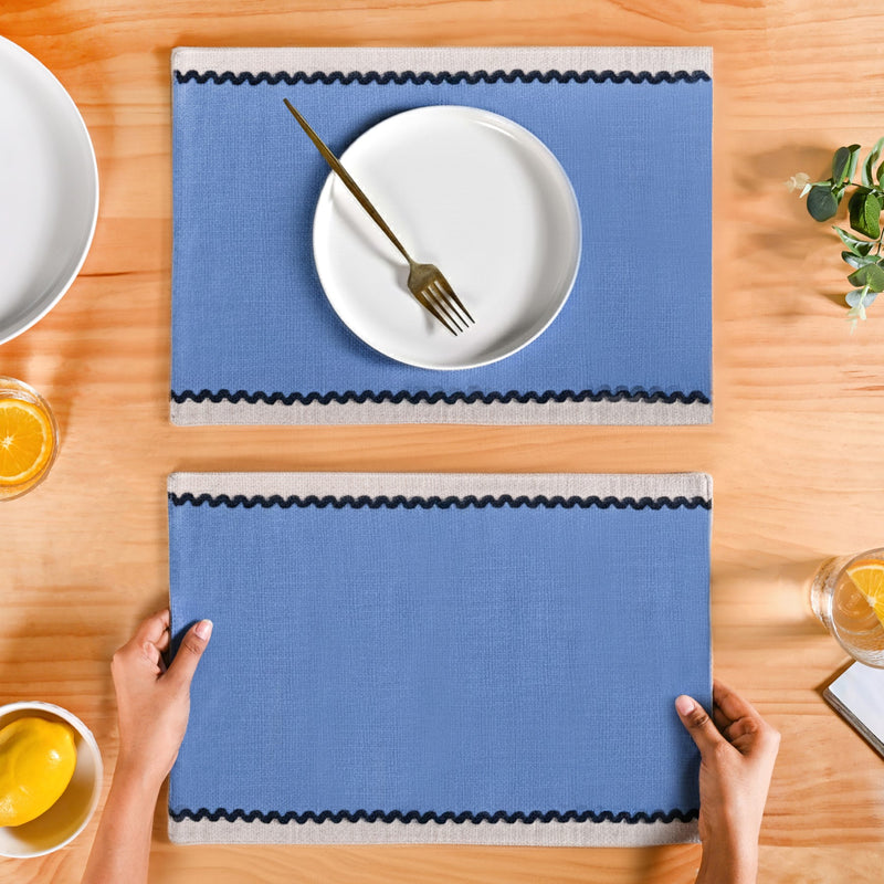 Ripple Edge Table Mat Set Of 6