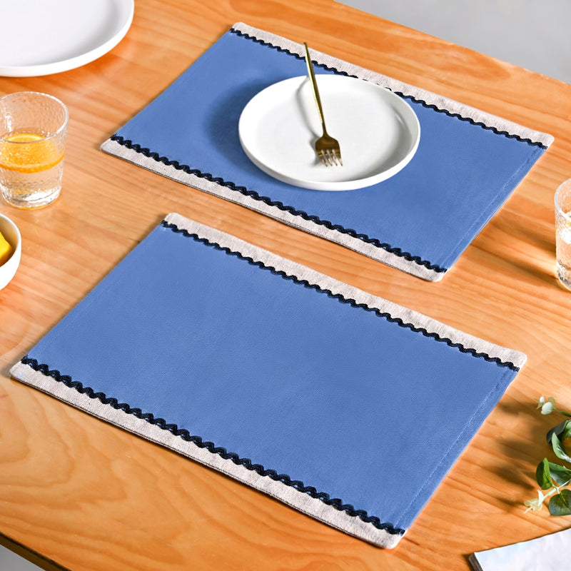 Ripple Edge Table Mat Set Of 6