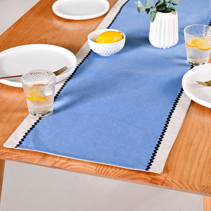 Ripple Edge Table Runner 181x40cm
