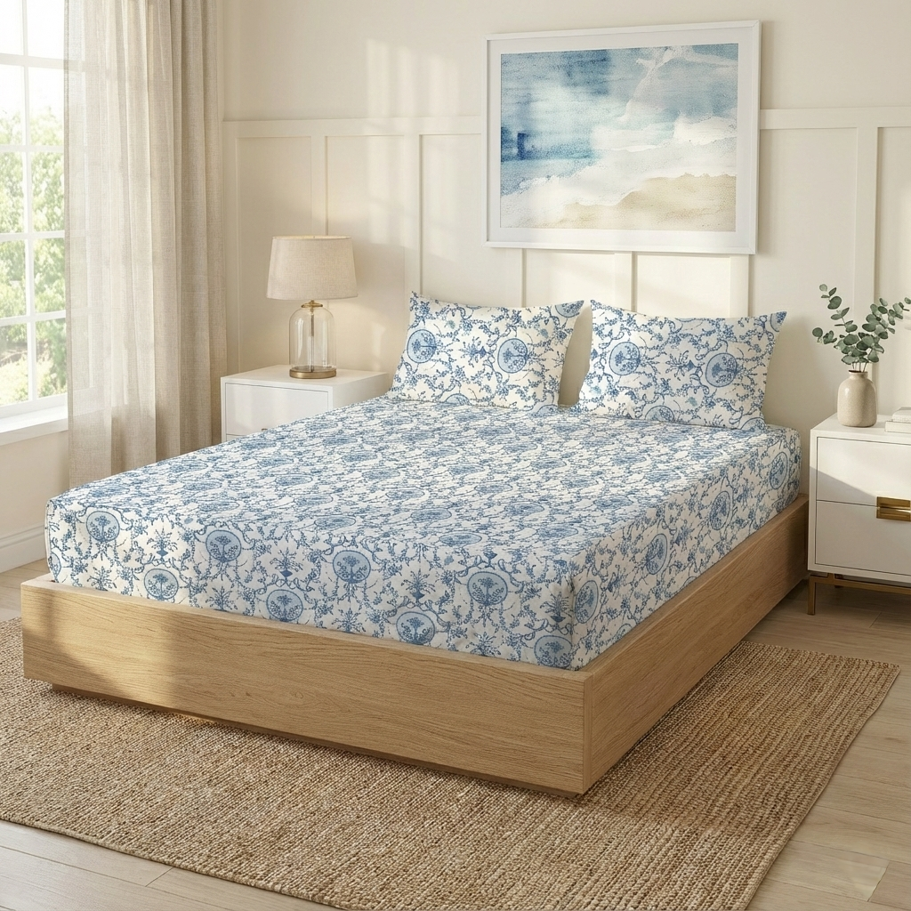 Riviera Queen Size Bedding Set 254x229cm