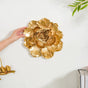 Flower Wall Decor Gold - Wall Decor, Gold Rose Wall Art, Living Room Wall Decor, Decorative Gold Rose, Rose Wall Decoration