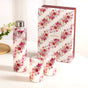 Rose Bloom Bottle And Tumbler Set Of 3