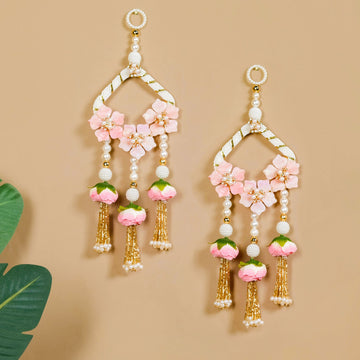 Rosebud And Pearl Decorative Door Hanging Set Of 2