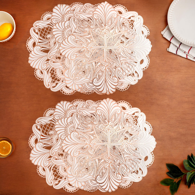 Rosegold Reverie Placemat Set Of 6