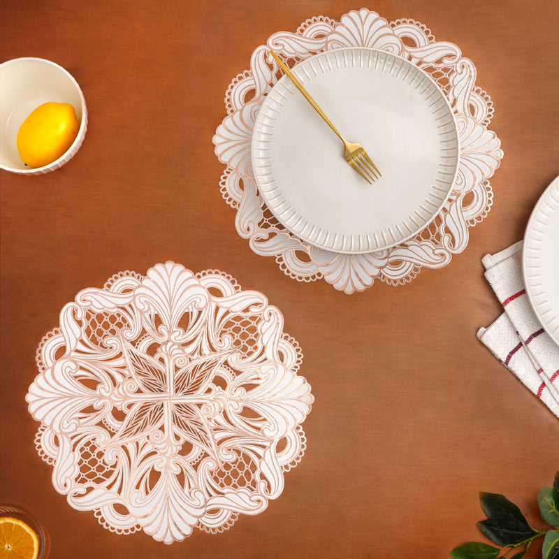 Rosegold Reverie Placemat Set Of 6