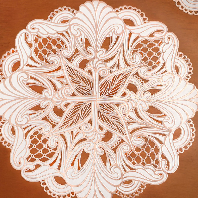 Rosegold Reverie Placemat Set Of 6