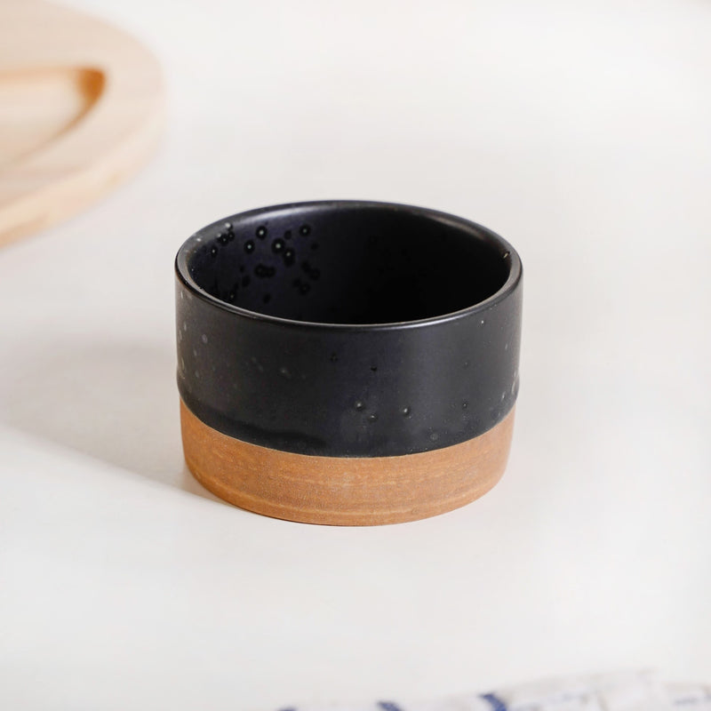 Round Serving Tray With Bowls Set Of 4 33x25cm