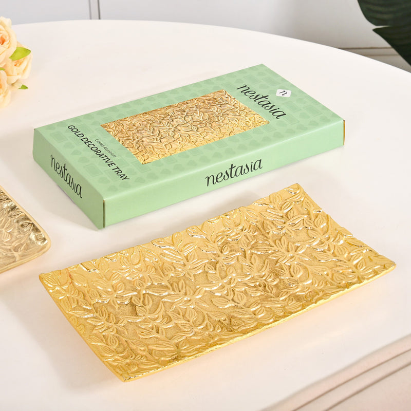 Royalcore Embossed Decorative Tray