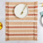 Rustic Cotton Placemat Set Of 6