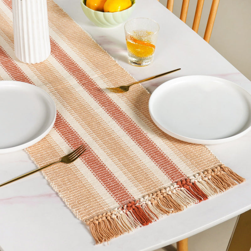 Rustic Cotton Runner 180x33cm