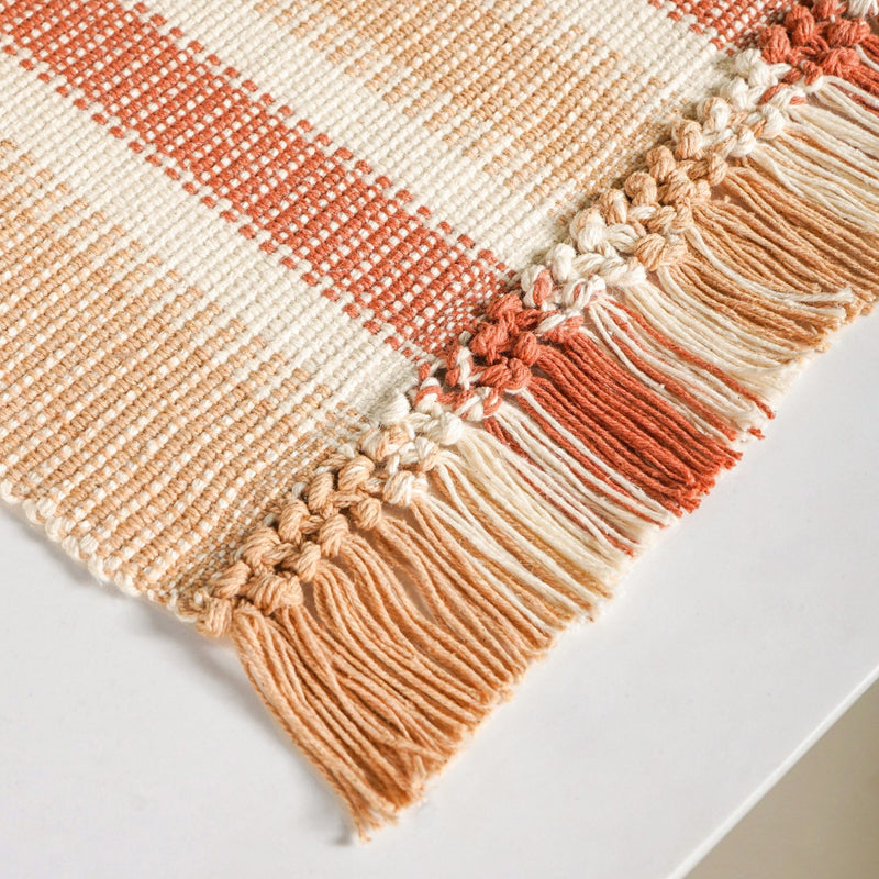 Rustic Cotton Runner 180x33cm