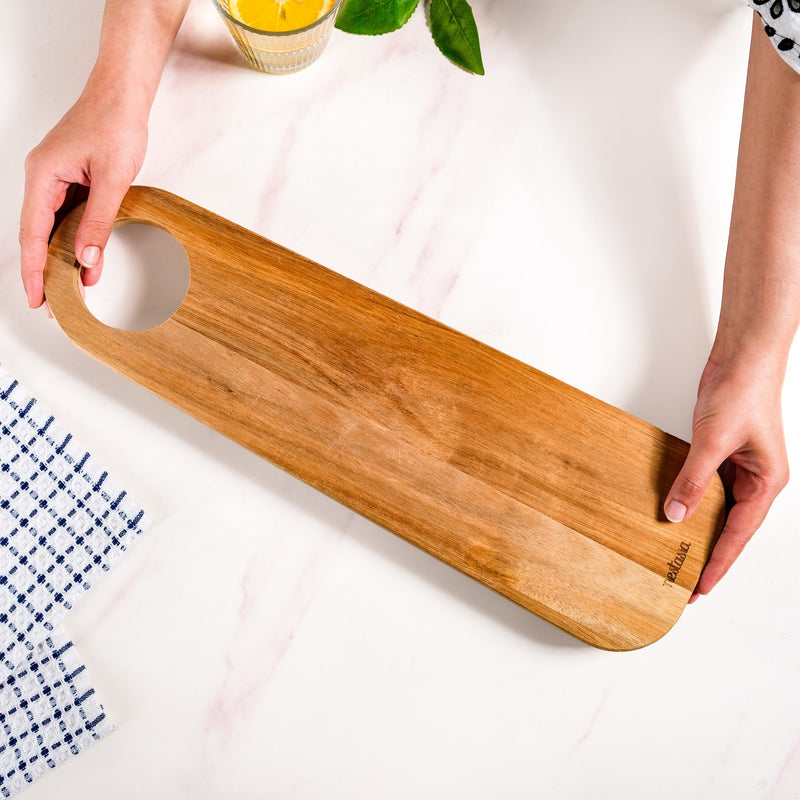 Rustic Acacia Charcuterie Serving Board