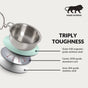 Induction Safe Triply Stainless Steel Tadka Pan 300ml