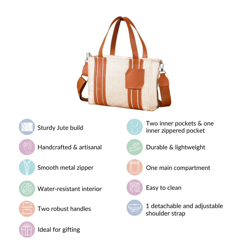Eco Chic Mini Tote Bag For Women