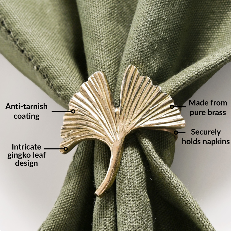 Floral Rouge Table Linen Gift Hamper With Set Of 6 Rings Napkins And Mats