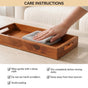 Classic Acacia Serving Tray 36x20cm