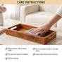Wooden Snack Serving Tray 41x16cm