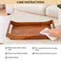 Acacia Wood Serving Tray 30x20cm
