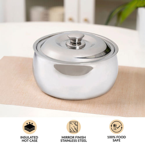 Insulated Stainless Steel Hot Pot 2100ml