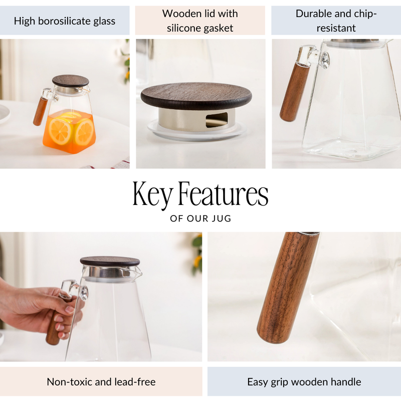 Fusion Jug With Lid 1150ml