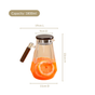 Borosilicate Glass Jug With Wooden Handle 1800ml