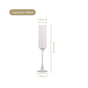 Classic Ribbed Champagne Glass 180ml