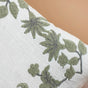Sage Bloom Cotton Canvas Cushion Cover