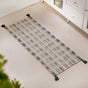 Sage Stitch Bedside Floor Runner 130x50cm