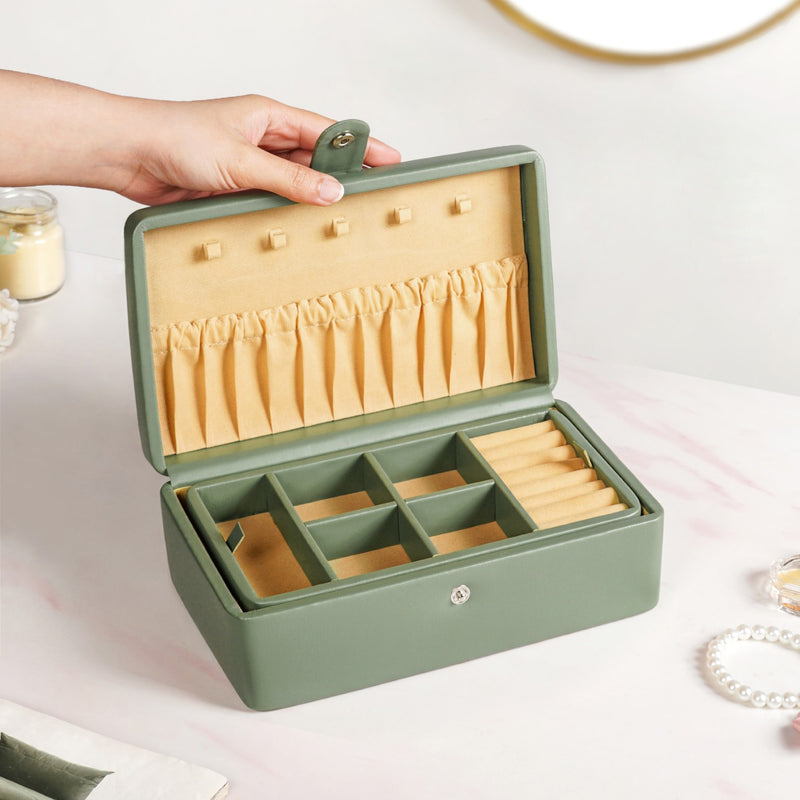 Sageveil Two Tier Jewellery Box