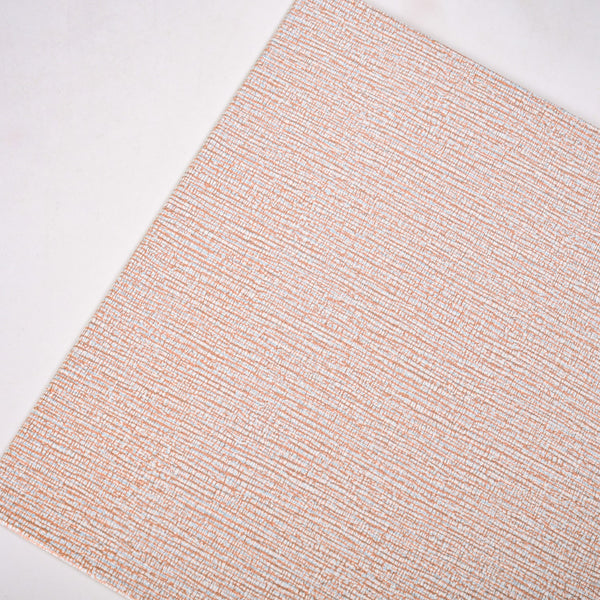 Sand Hue Textured Placemat Set Of 6