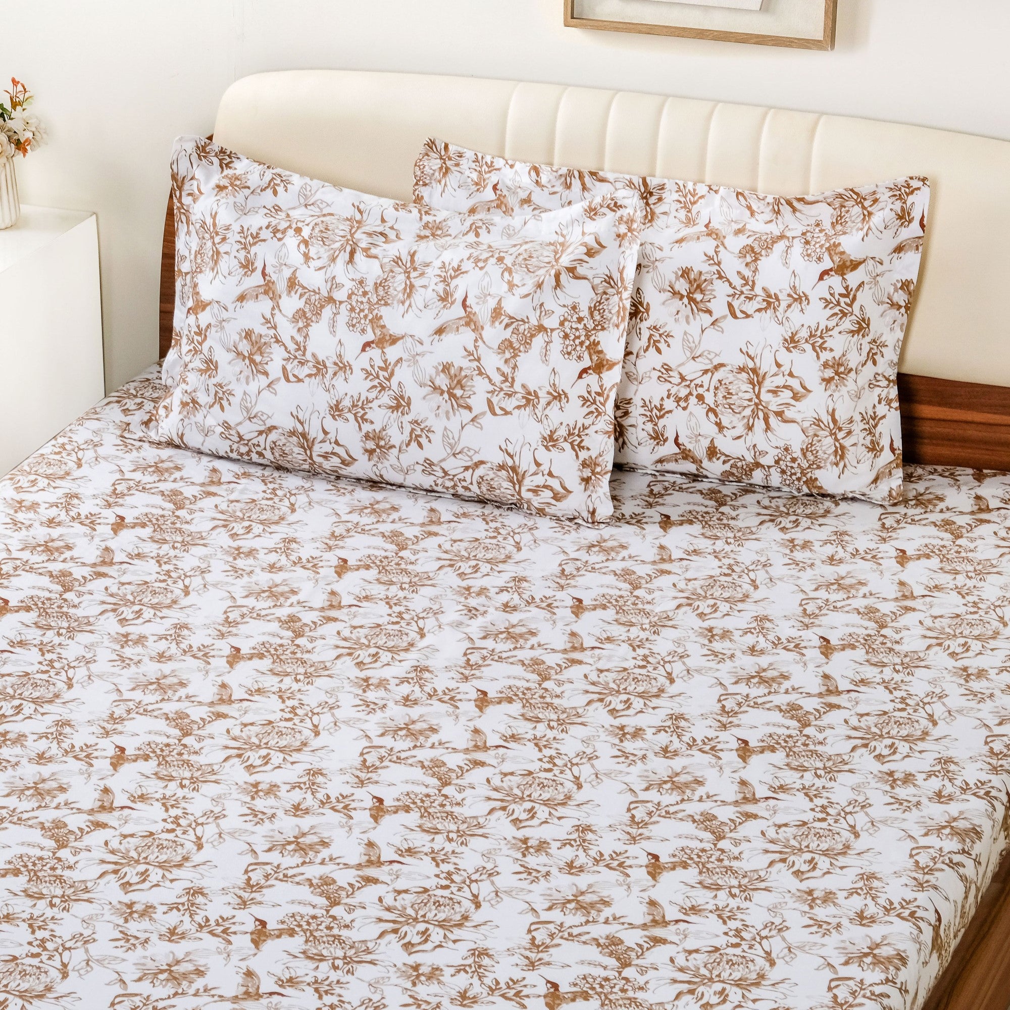 Sandrift Pure Cotton King Size Bedding Set 275x275cm