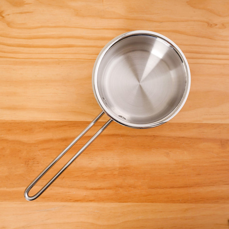 Sandwiched Tri Ply Stainless Steel Saucepan 1100ml