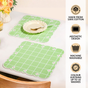 Scallop Embroidered Pure Cotton Table Mat Set Of 6