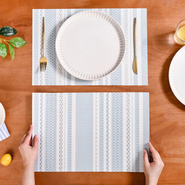 Scandinavian Dining Table Placemat Set Of 6