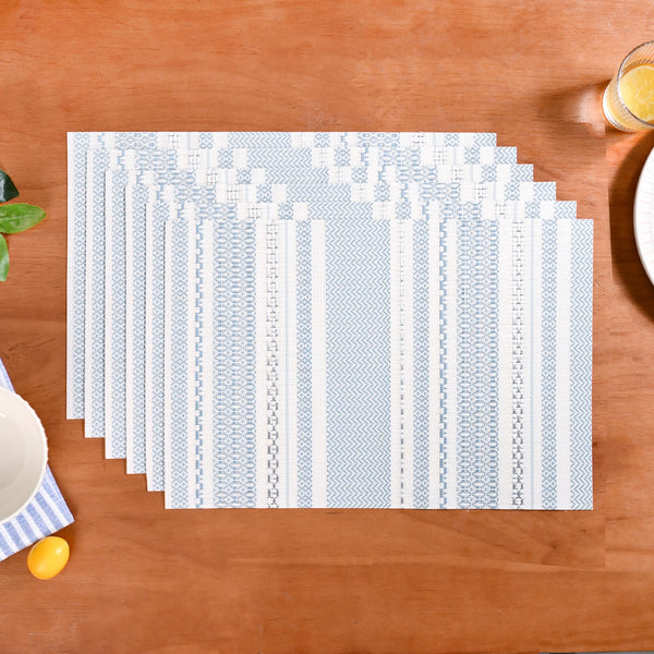 Scandinavian Dining Table Placemat Set Of 6