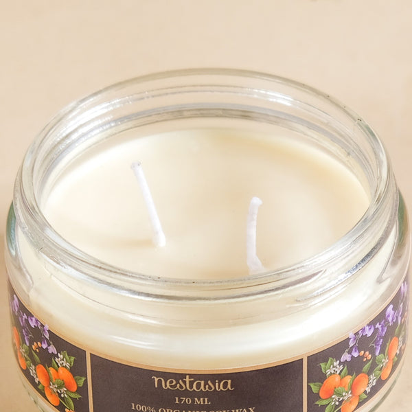 Midnight Date Scented Candle Jar For Aromatherapy