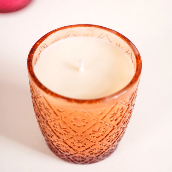 Scented Citrus Woods Fragrant Candle Set Of 4