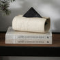 Sculpt Wave Tissue Holder Beige