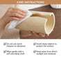 Sculpt Wave Tissue Holder Beige