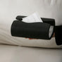 Sculpt Wave Tissue Holder Black