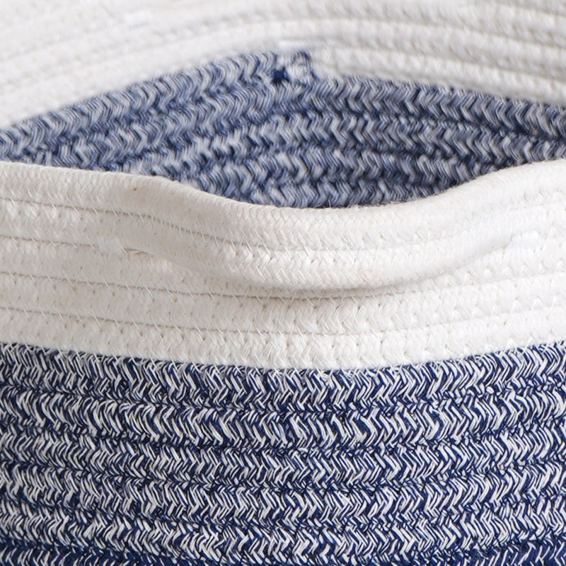 Sea Shore Cotton Laundry Basket