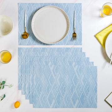 Sea Waves Placemats Set Of 6